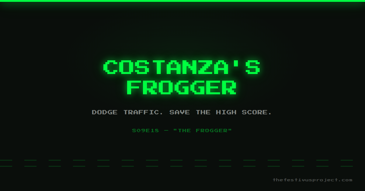 Costanza's Frogger